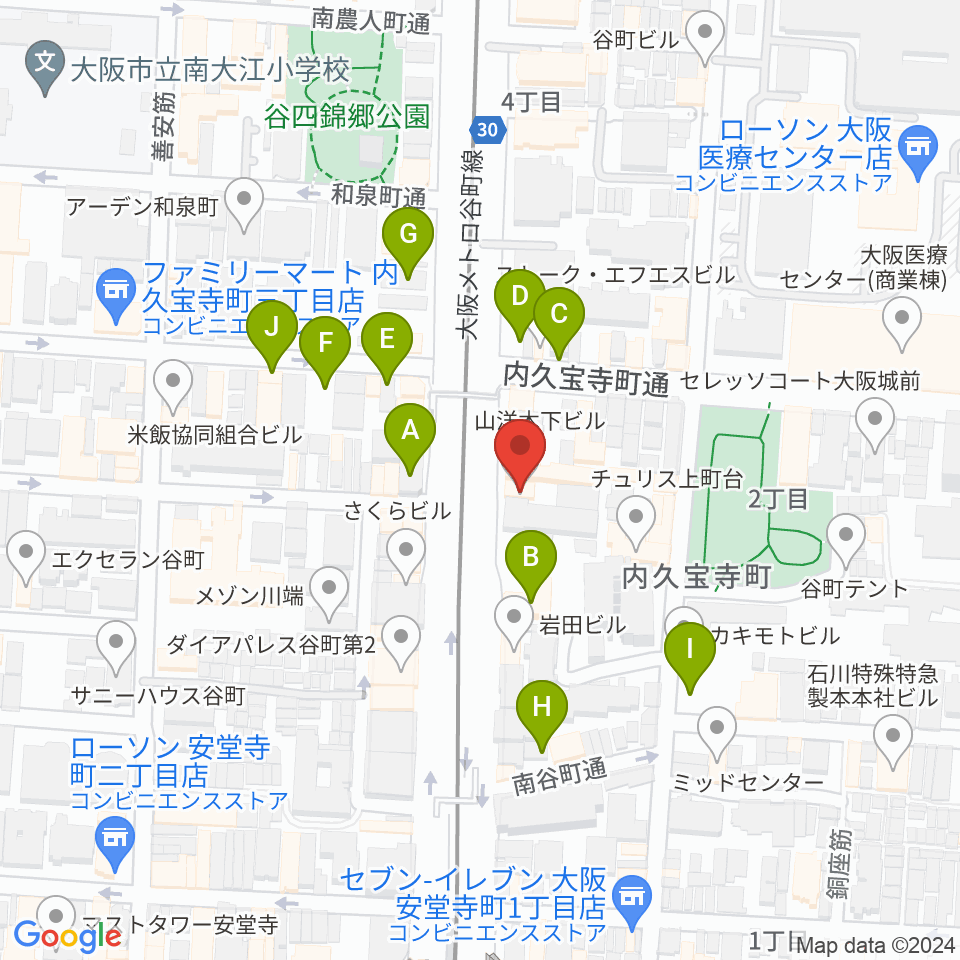 ムジークドルフ周辺の駐車場・コインパーキング一覧地図