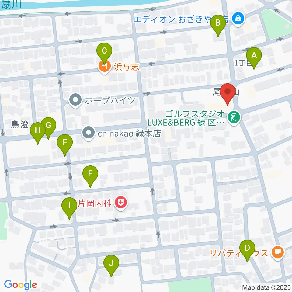 ボイスミュージック周辺の駐車場・コインパーキング一覧地図