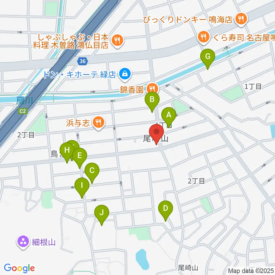 ボイスミュージック周辺の駐車場・コインパーキング一覧地図