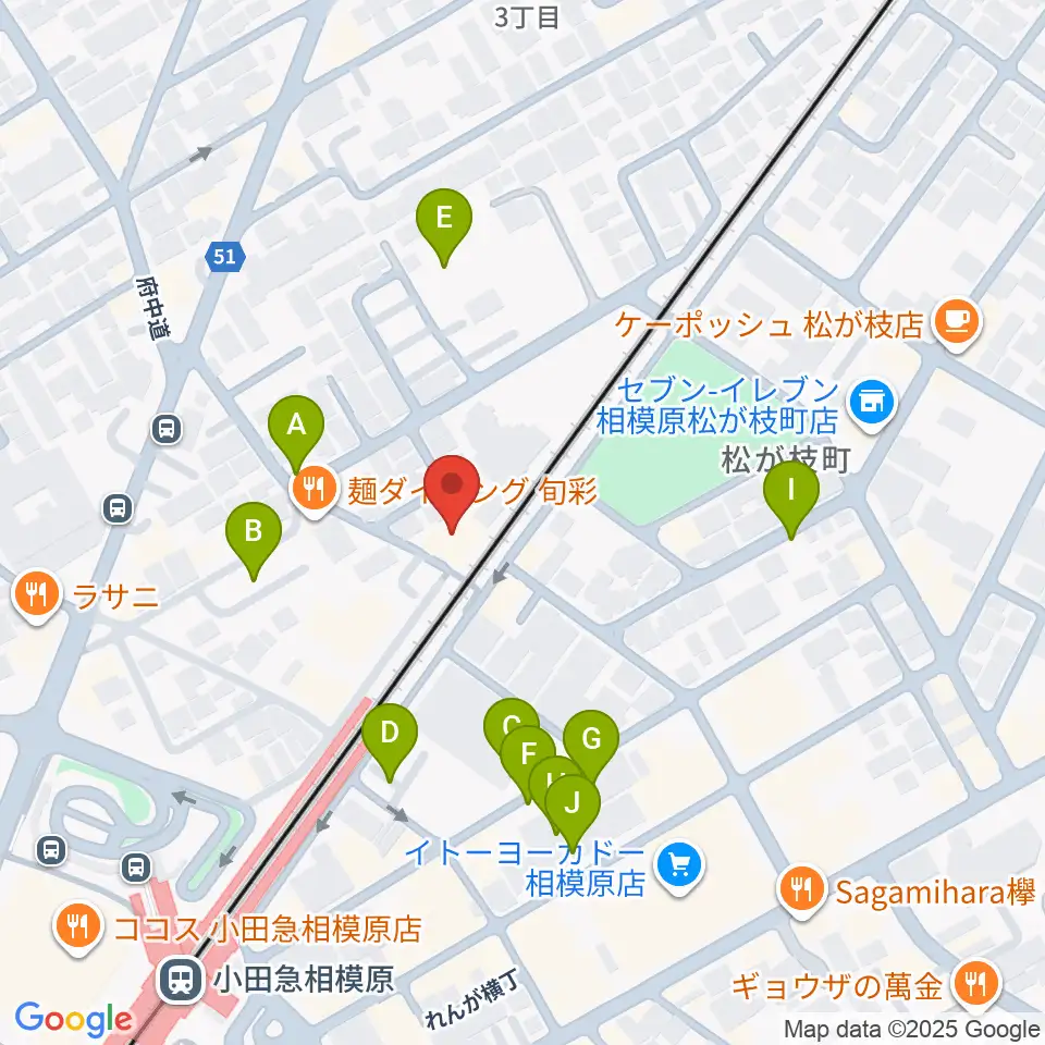 エンゼルミュージック周辺の駐車場・コインパーキング一覧地図
