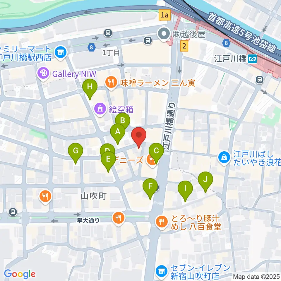 BEC音楽教室周辺の駐車場・コインパーキング一覧地図
