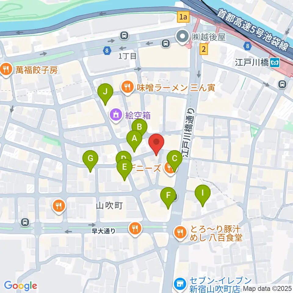 BEC音楽教室周辺の駐車場・コインパーキング一覧地図