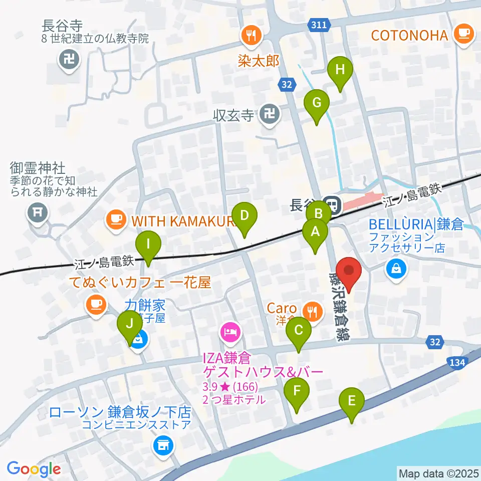 ミュージックスクール・ガウリ周辺の駐車場・コインパーキング一覧地図