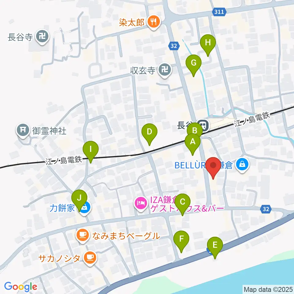 ミュージックスクール・ガウリ周辺の駐車場・コインパーキング一覧地図