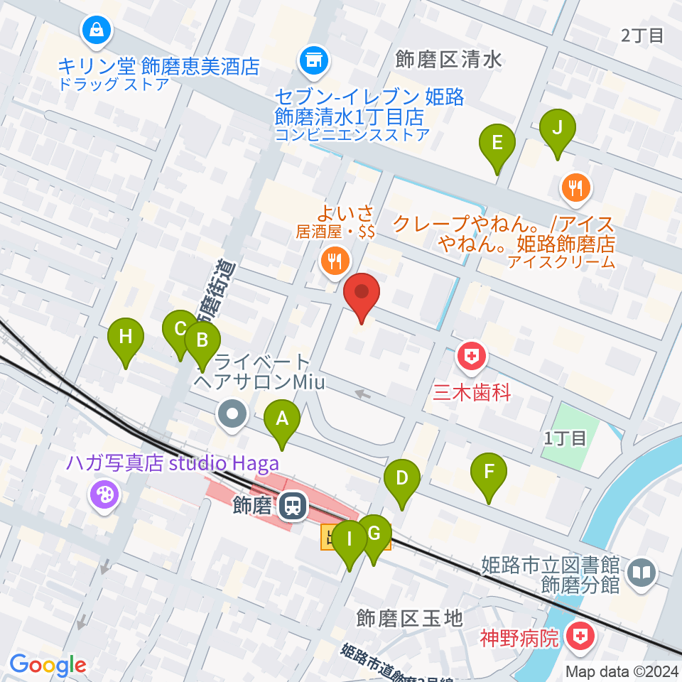 なるせ音楽教室周辺の駐車場・コインパーキング一覧地図