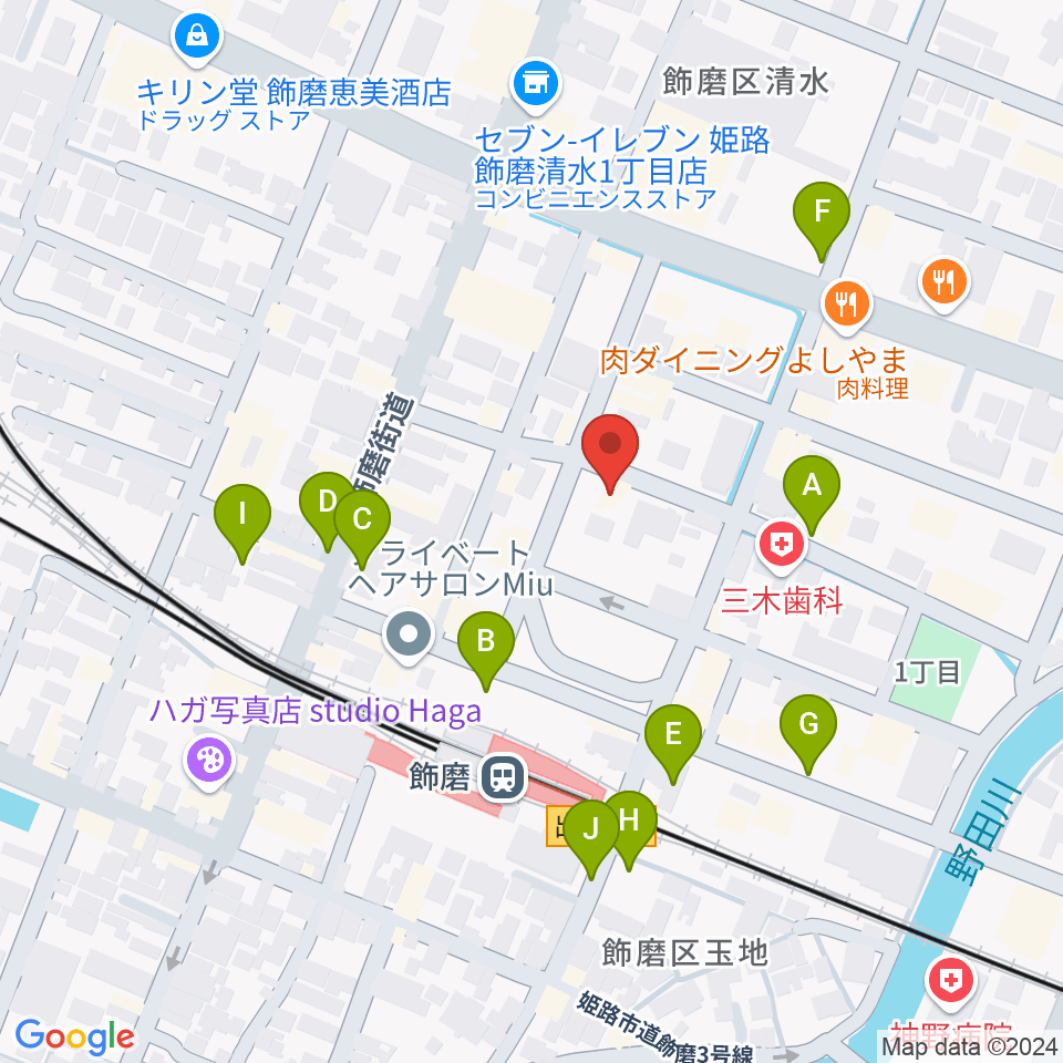 なるせ音楽教室周辺の駐車場・コインパーキング一覧地図