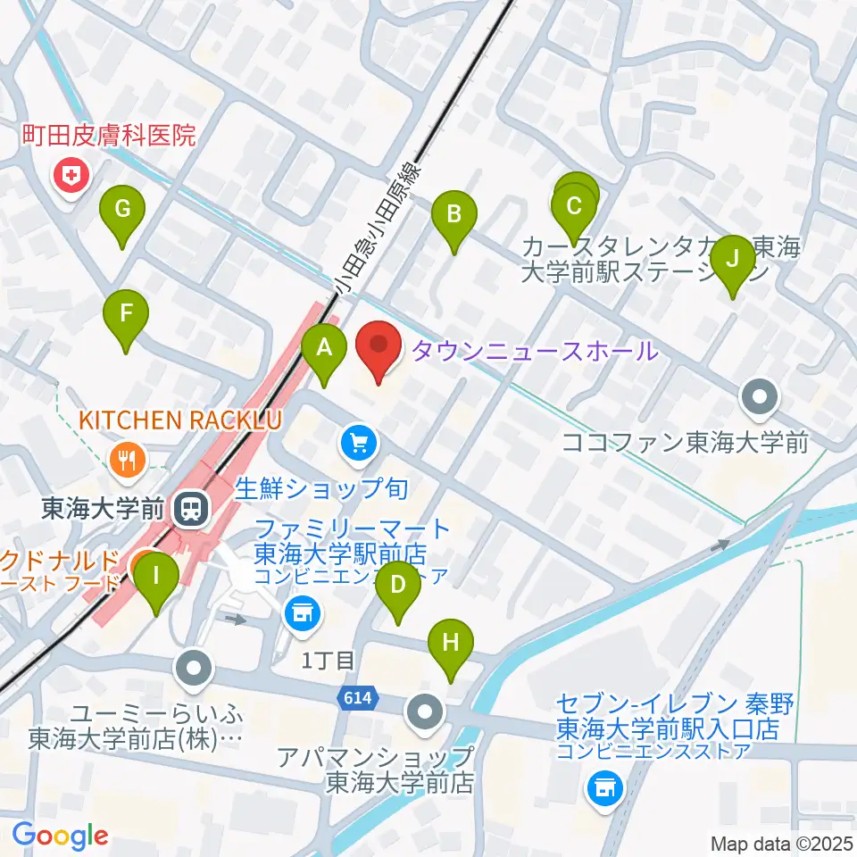 システムサウンド21音楽教室周辺の駐車場・コインパーキング一覧地図