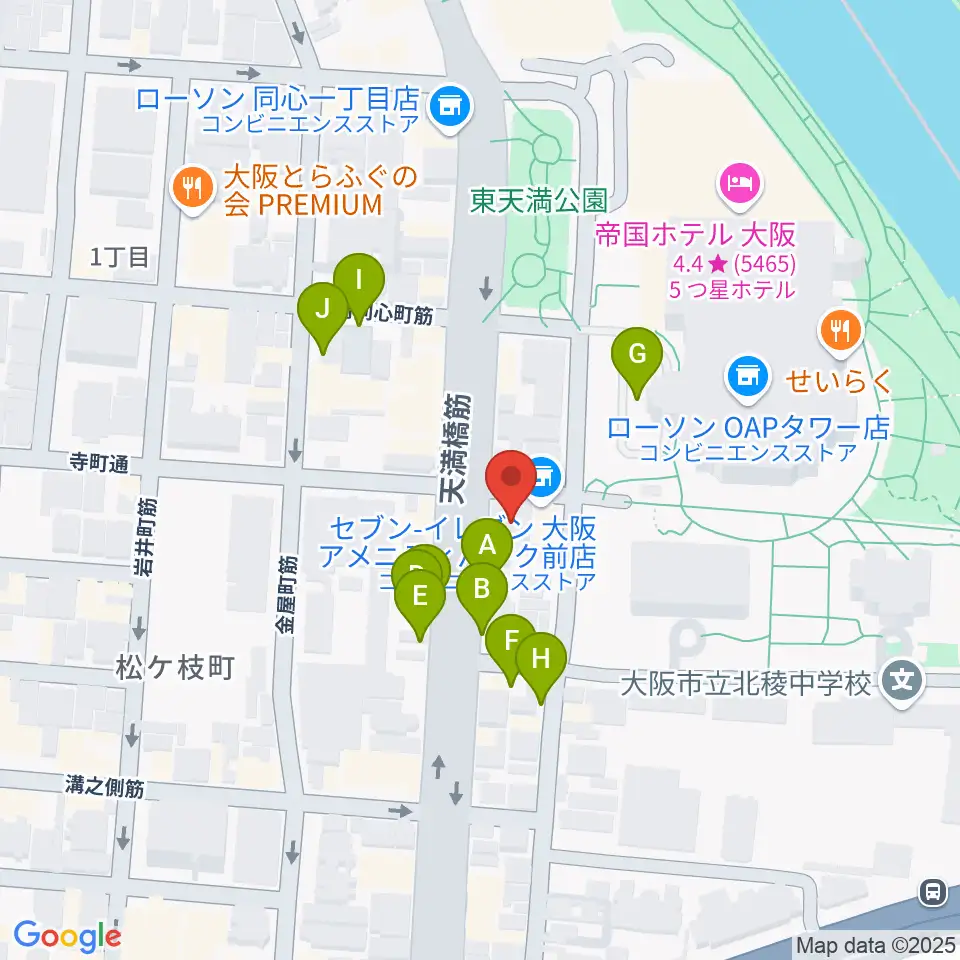 放送芸術学院専門学校周辺の駐車場・コインパーキング一覧地図