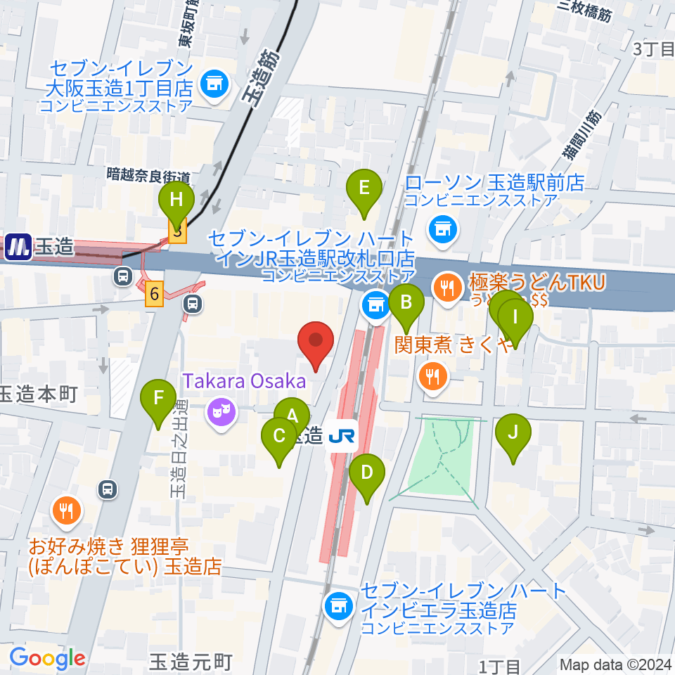 ESA音楽学院専門学校周辺の駐車場・コインパーキング一覧地図