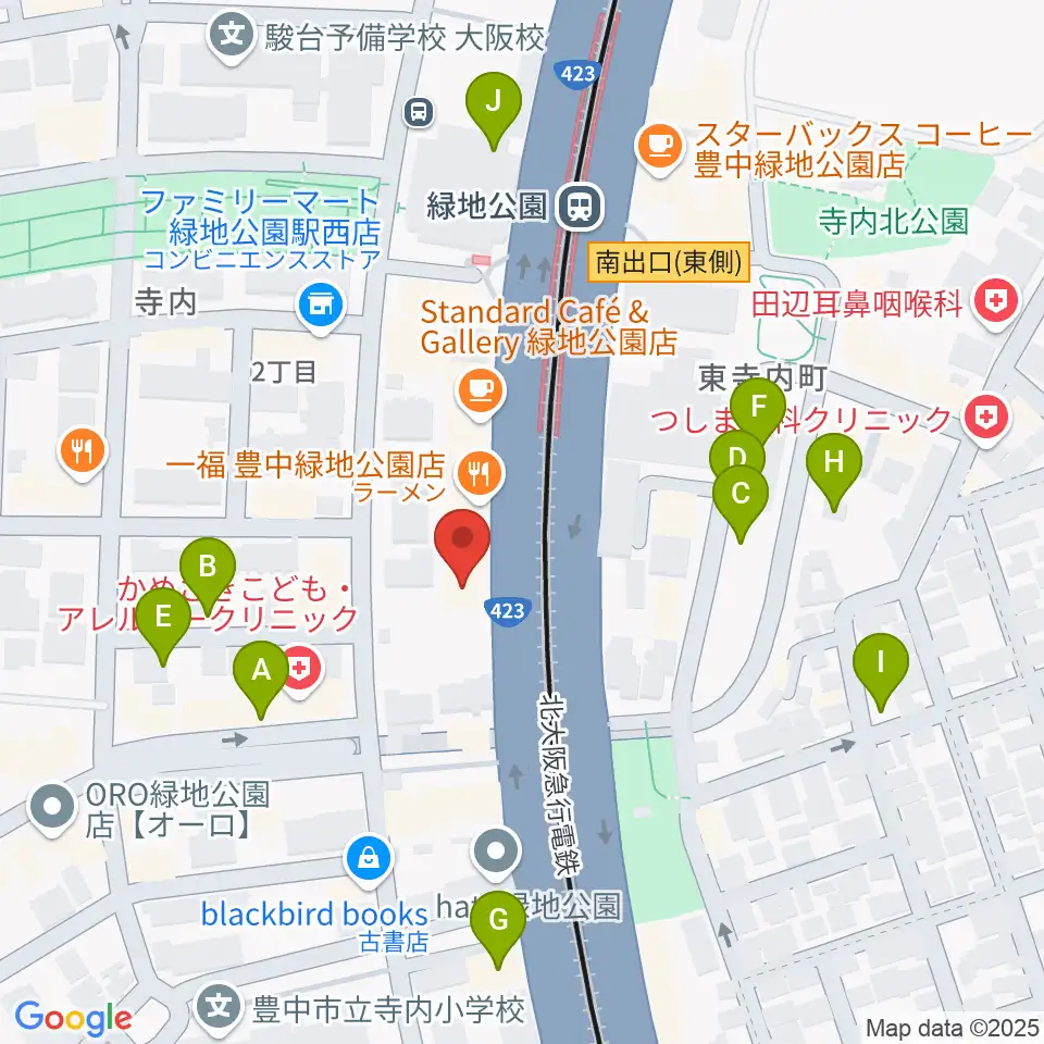 令和音楽院周辺の駐車場・コインパーキング一覧地図