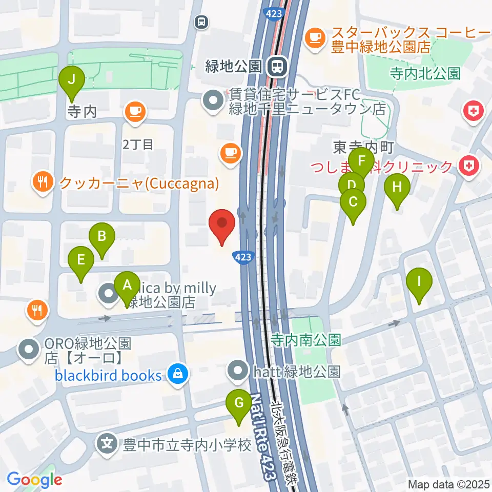 令和音楽院周辺の駐車場・コインパーキング一覧地図