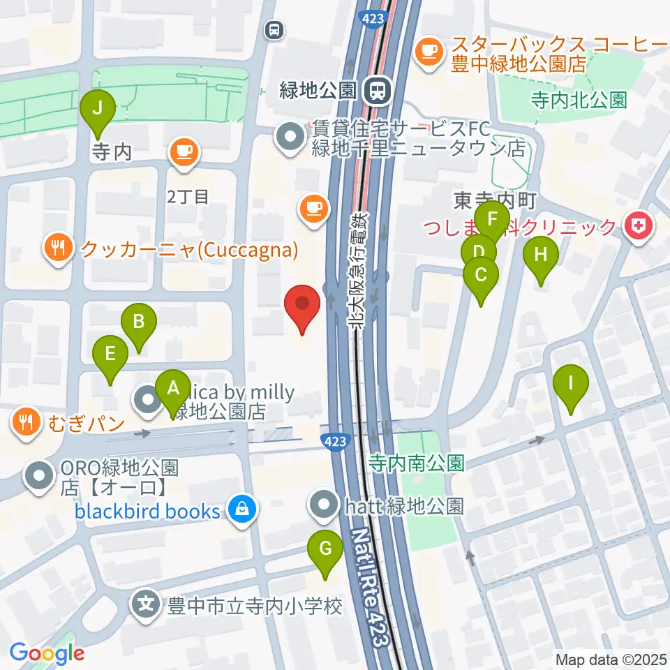 令和音楽院周辺の駐車場・コインパーキング一覧地図