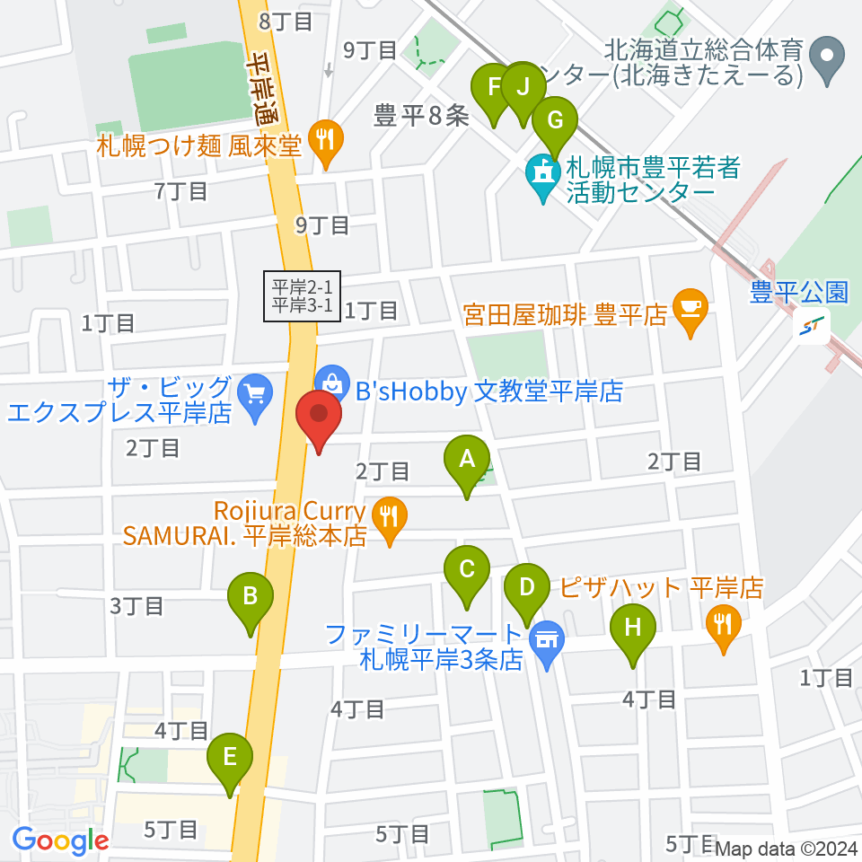経専音楽放送芸術専門学校周辺の駐車場・コインパーキング一覧地図