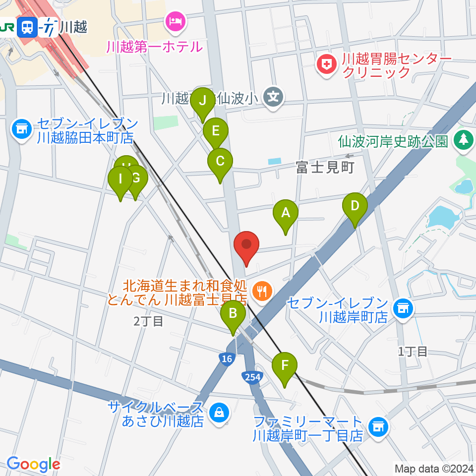 東京国際音楽療法専門学院周辺の駐車場・コインパーキング一覧地図