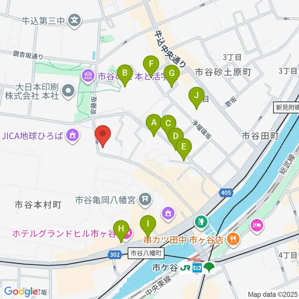 麗扇会日本文化学院周辺の駐車場・コインパーキング一覧地図