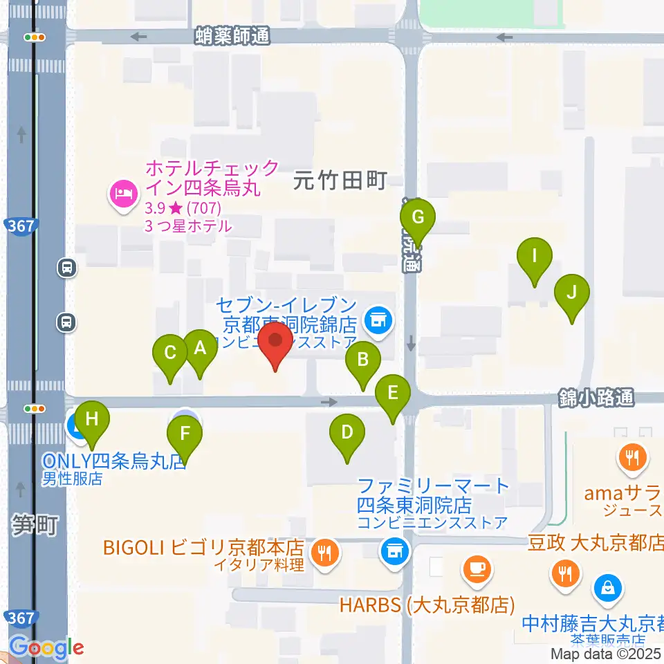 Voice Lab.周辺の駐車場・コインパーキング一覧地図