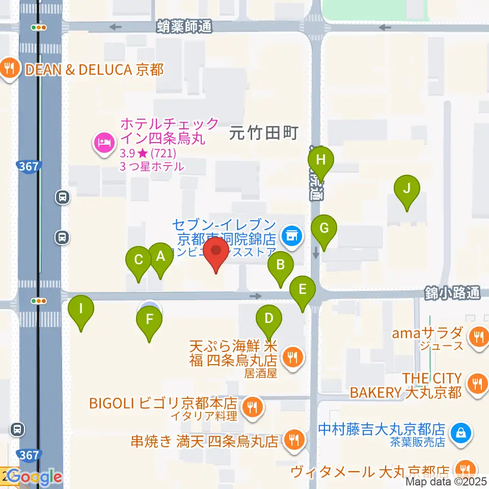 Voice Lab.周辺の駐車場・コインパーキング一覧地図