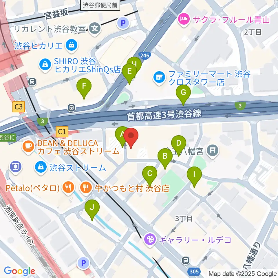ニューベリーサウンド周辺の駐車場・コインパーキング一覧地図