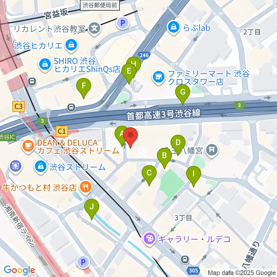 ニューベリーサウンド周辺の駐車場・コインパーキング一覧地図