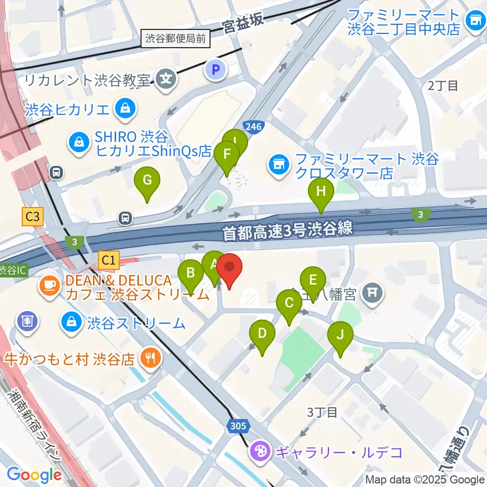 ニューベリーサウンド周辺の駐車場・コインパーキング一覧地図