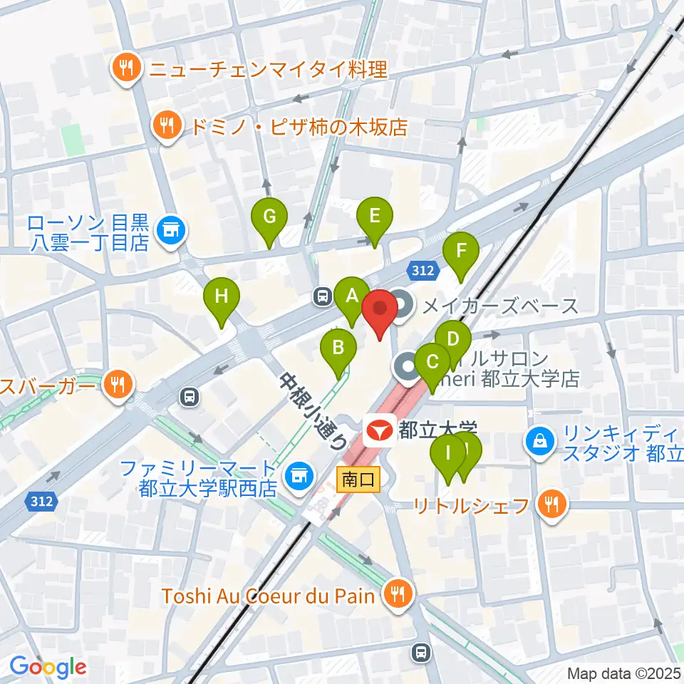 ボーカルスクールVOAT 東京本校周辺の駐車場・コインパーキング一覧地図
