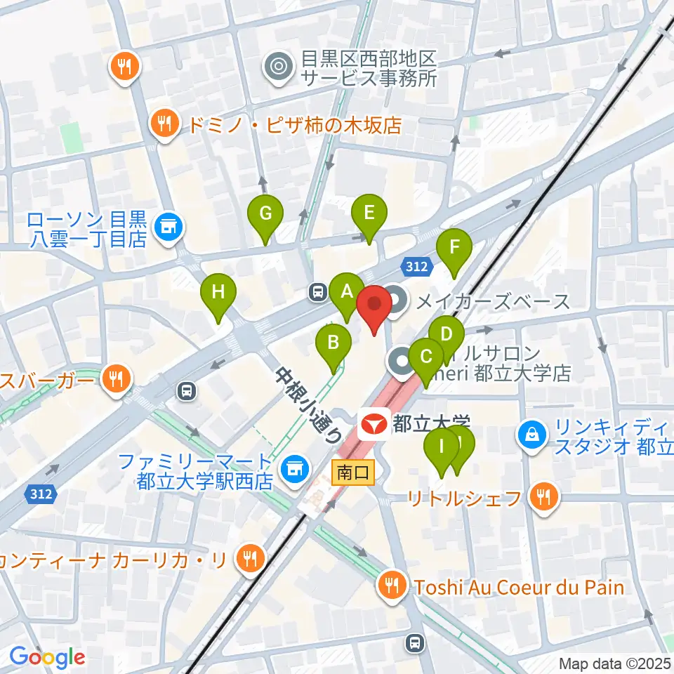 ボーカルスクールVOAT 東京本校周辺の駐車場・コインパーキング一覧地図