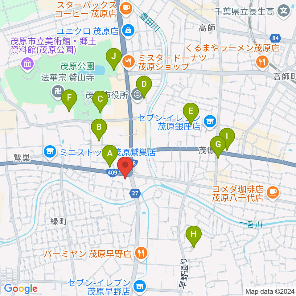 ラ・フィエスタ周辺の駐車場・コインパーキング一覧地図