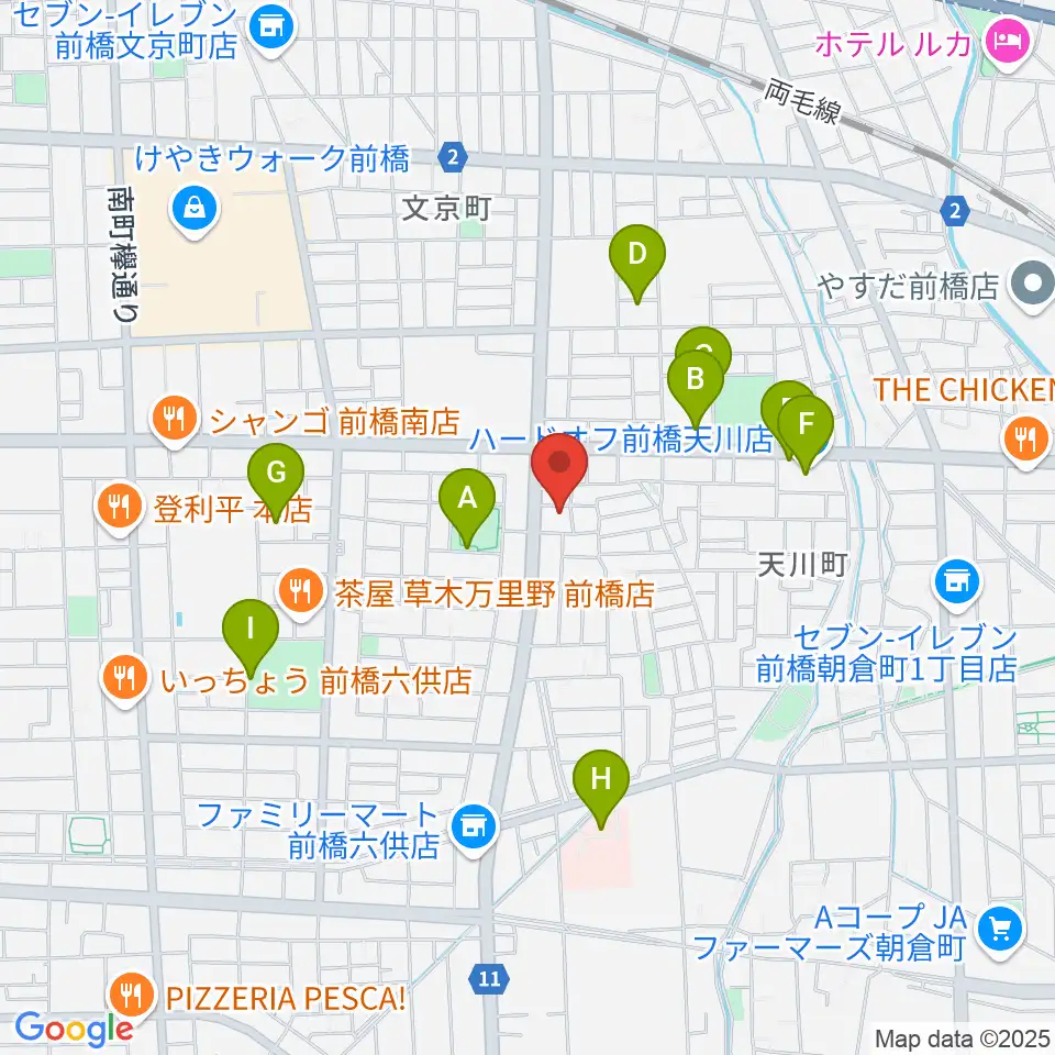 バップ・ジャズ・スクール周辺の駐車場・コインパーキング一覧地図