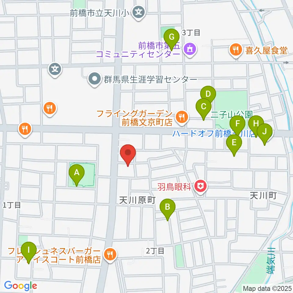 バップ・ジャズ・スクール周辺の駐車場・コインパーキング一覧地図
