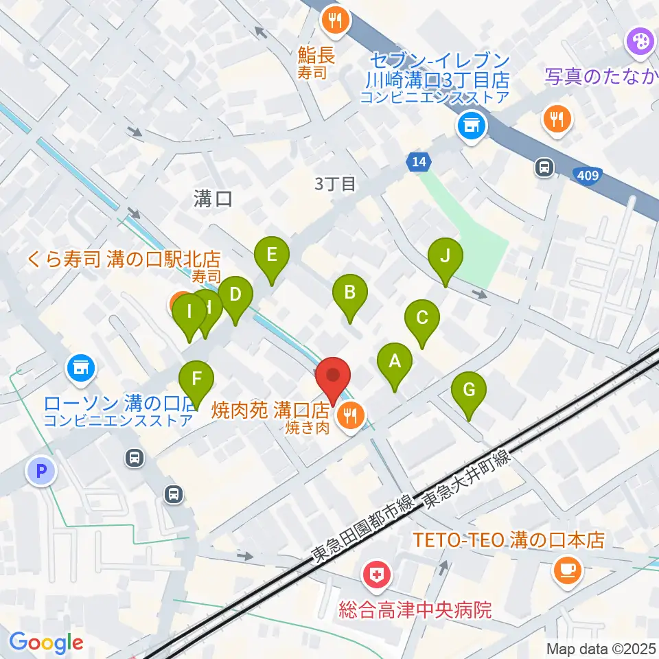 928ギター教室周辺の駐車場・コインパーキング一覧地図