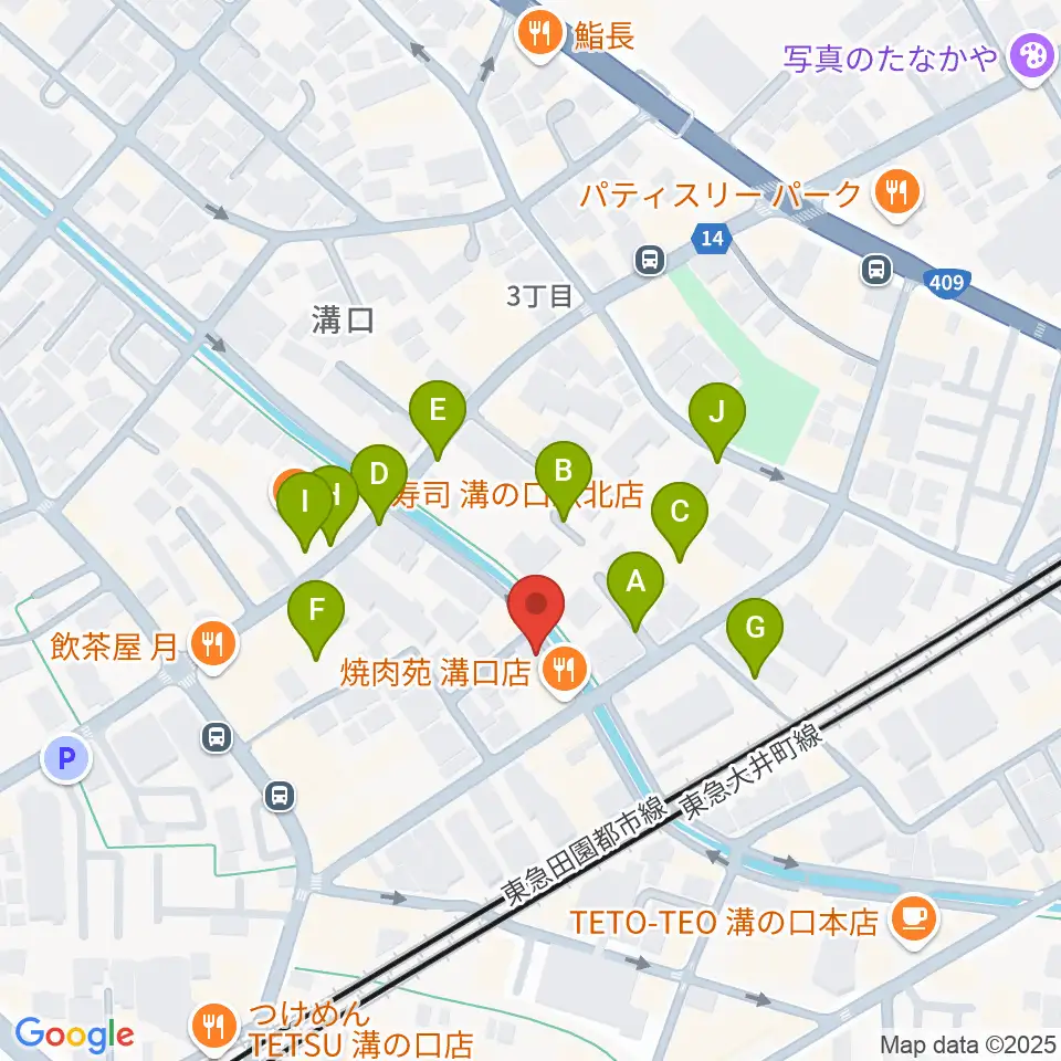 928ギター教室周辺の駐車場・コインパーキング一覧地図