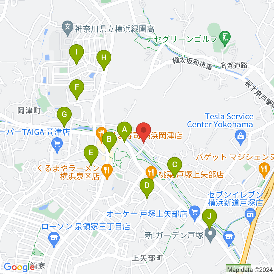 オーボエ教室カンタービレ周辺の駐車場・コインパーキング一覧地図