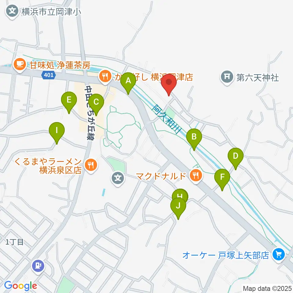 オーボエ教室カンタービレ周辺の駐車場・コインパーキング一覧地図