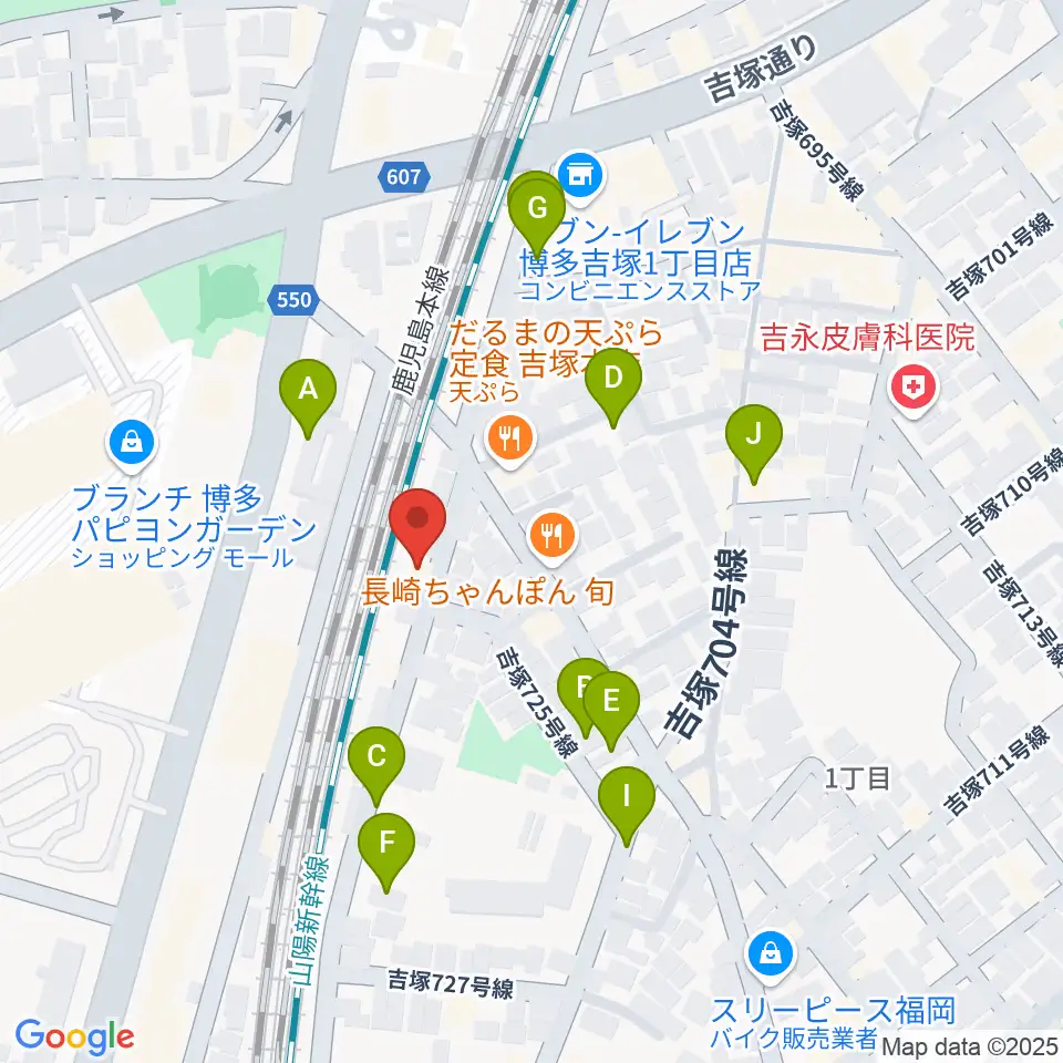アールミュージックゆきむら梨江歌謡スクール周辺の駐車場・コインパーキング一覧地図