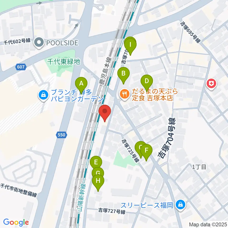 アールミュージックゆきむら梨江歌謡スクール周辺の駐車場・コインパーキング一覧地図