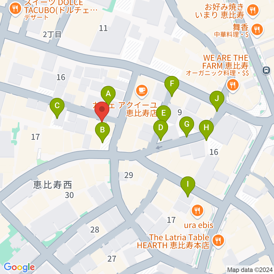 ゴーストノートレコーズ周辺の駐車場・コインパーキング一覧地図