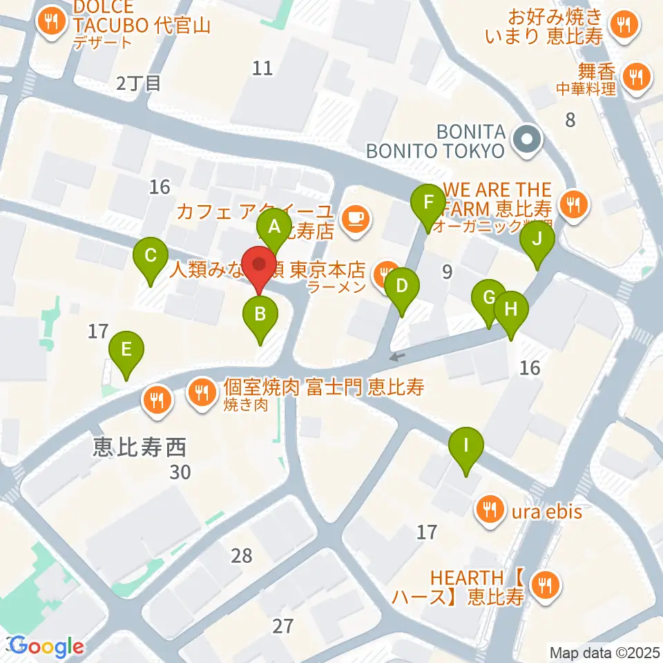 ゴーストノートレコーズ周辺の駐車場・コインパーキング一覧地図