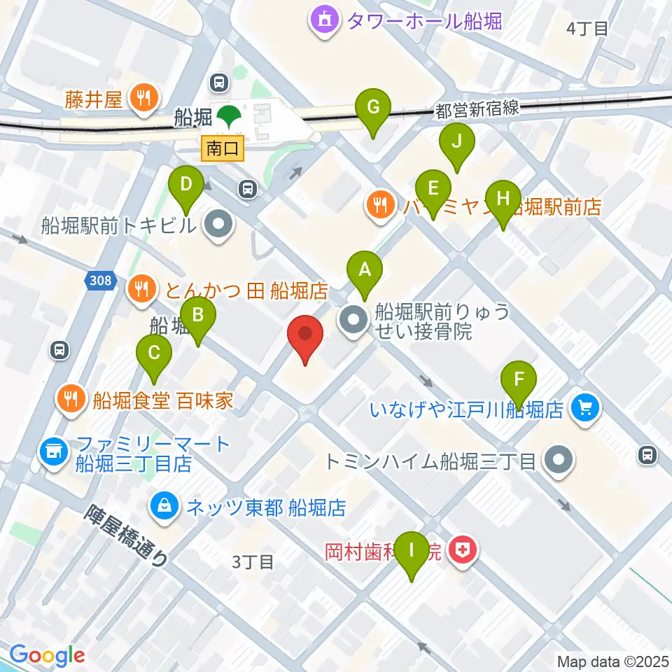 小林音楽教室 船堀教室周辺の駐車場・コインパーキング一覧地図