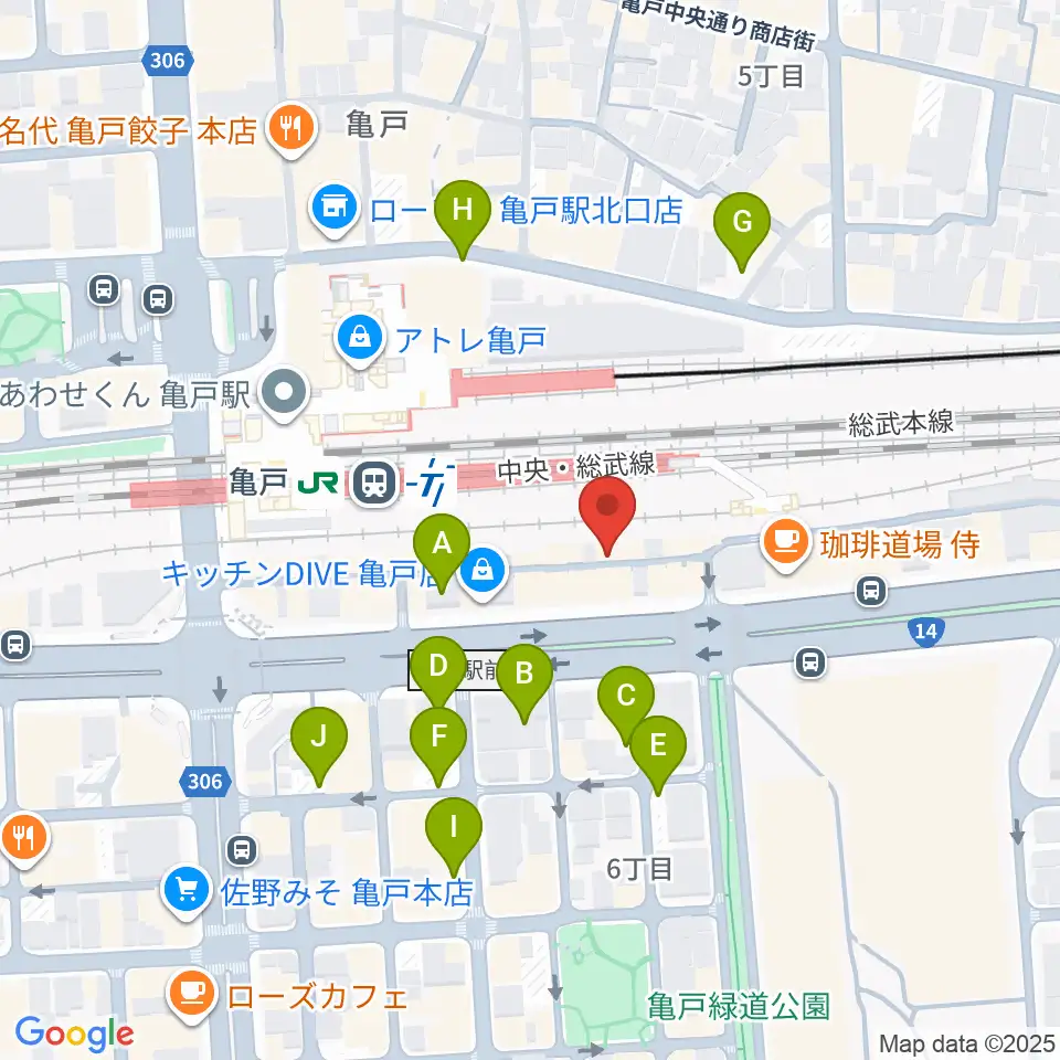 Cyber Monkey ボイストレーニング周辺の駐車場・コインパーキング一覧地図