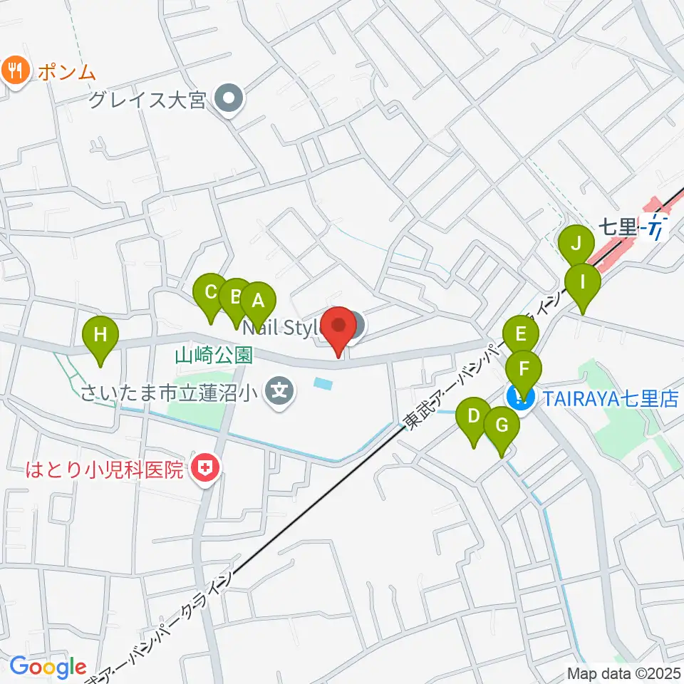 塚本音楽学院周辺の駐車場・コインパーキング一覧地図