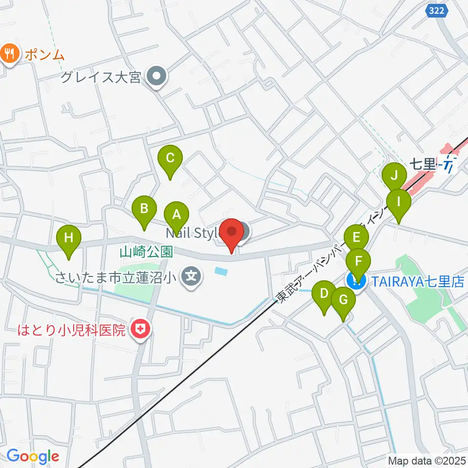 塚本音楽学院周辺の駐車場・コインパーキング一覧地図