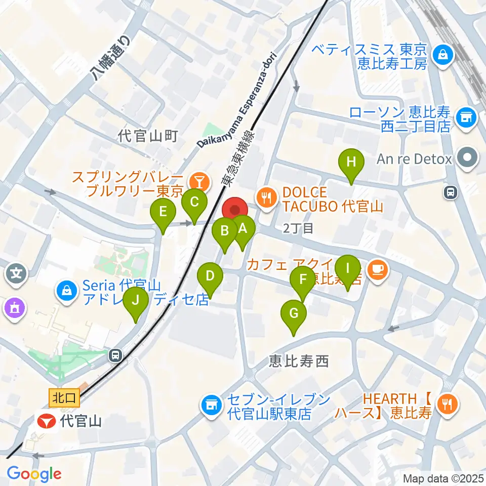 杵家彌七長唄・三味線教室周辺の駐車場・コインパーキング一覧地図