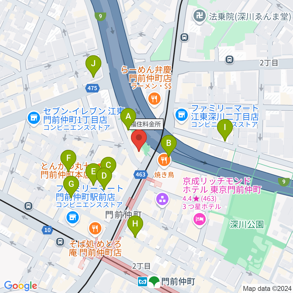 PAN VILLAGE周辺の駐車場・コインパーキング一覧地図