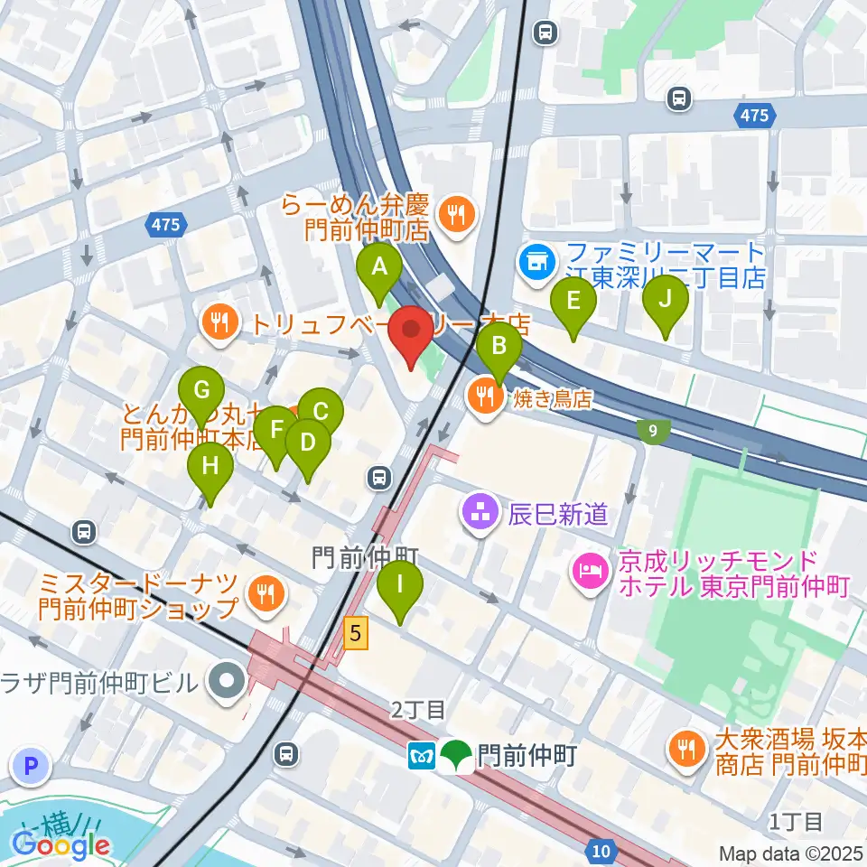 PAN VILLAGE周辺の駐車場・コインパーキング一覧地図