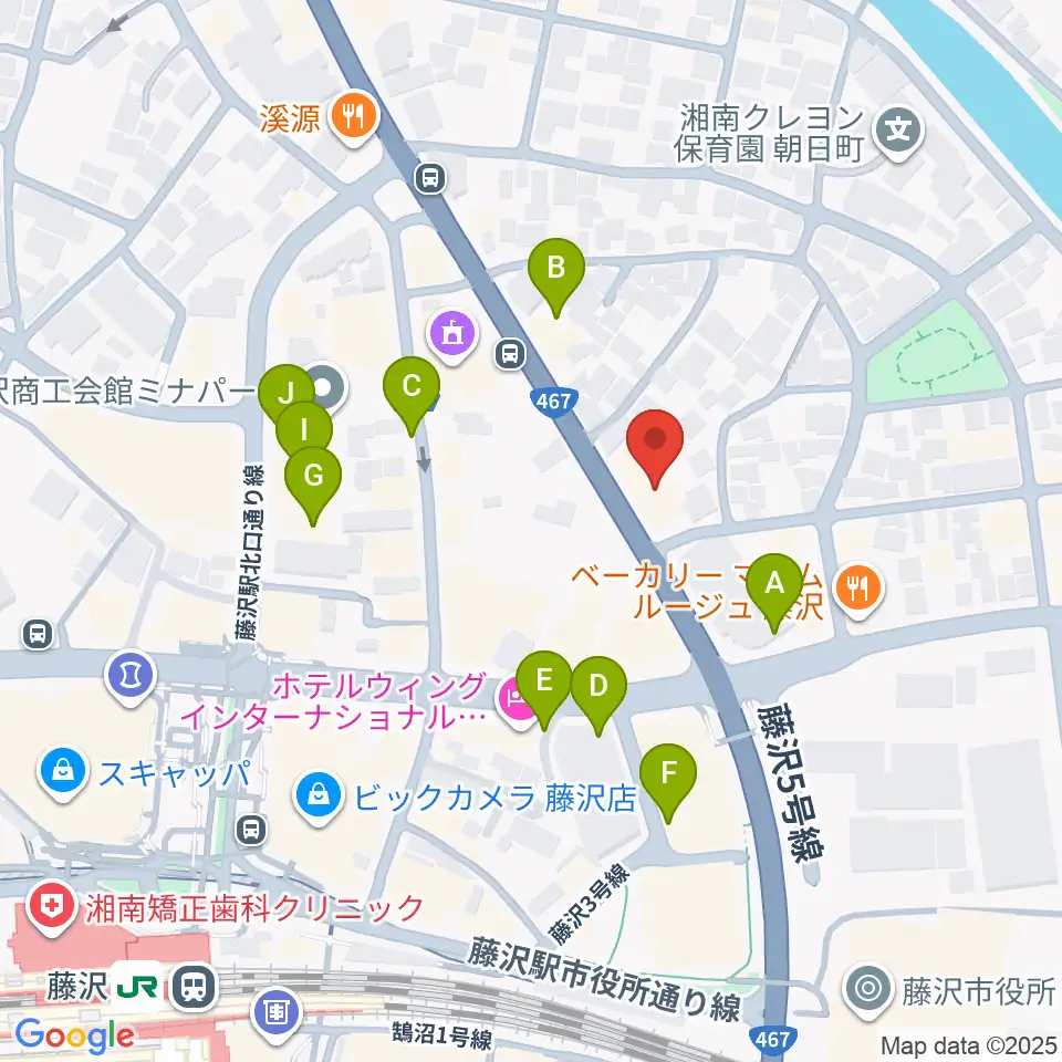 国際新堀芸術学院周辺の駐車場・コインパーキング一覧地図