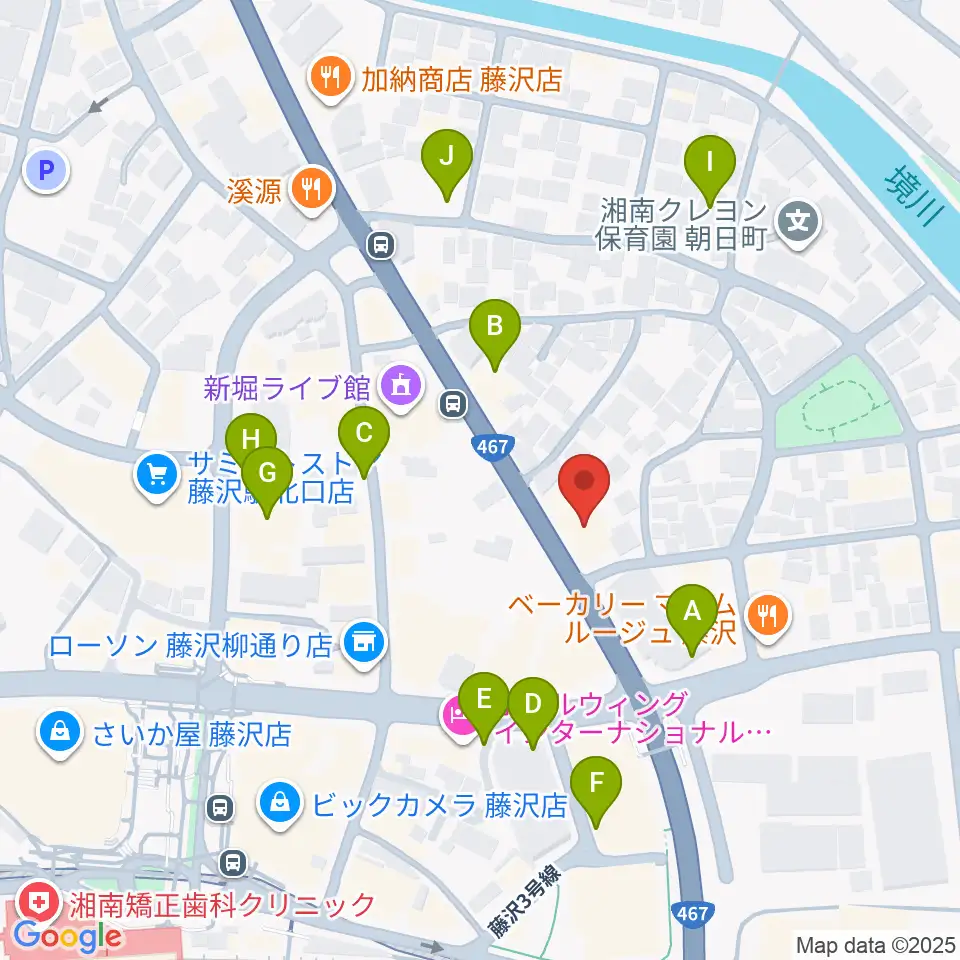 国際新堀芸術学院周辺の駐車場・コインパーキング一覧地図
