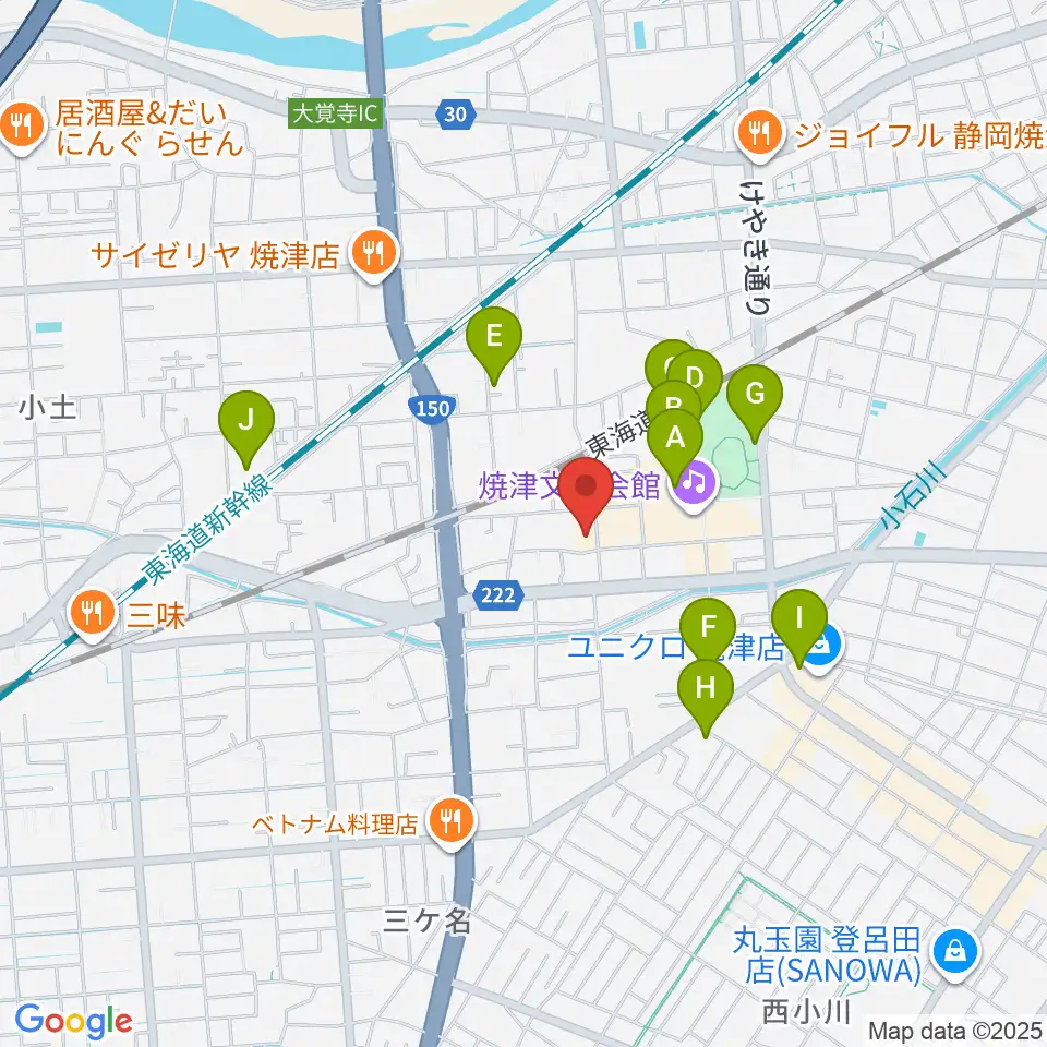スタジオソングライン周辺の駐車場・コインパーキング一覧地図
