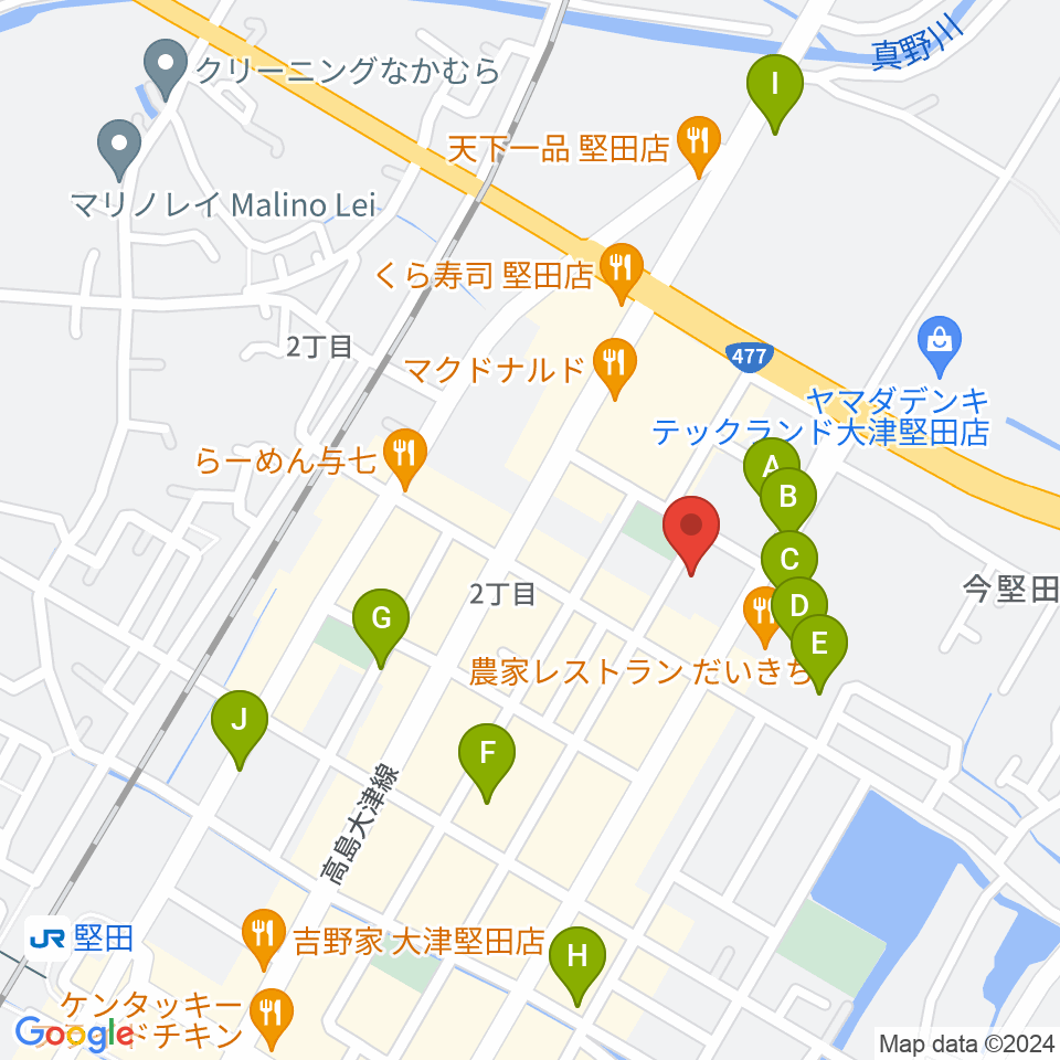沖縄三線 和於屋周辺の駐車場・コインパーキング一覧地図