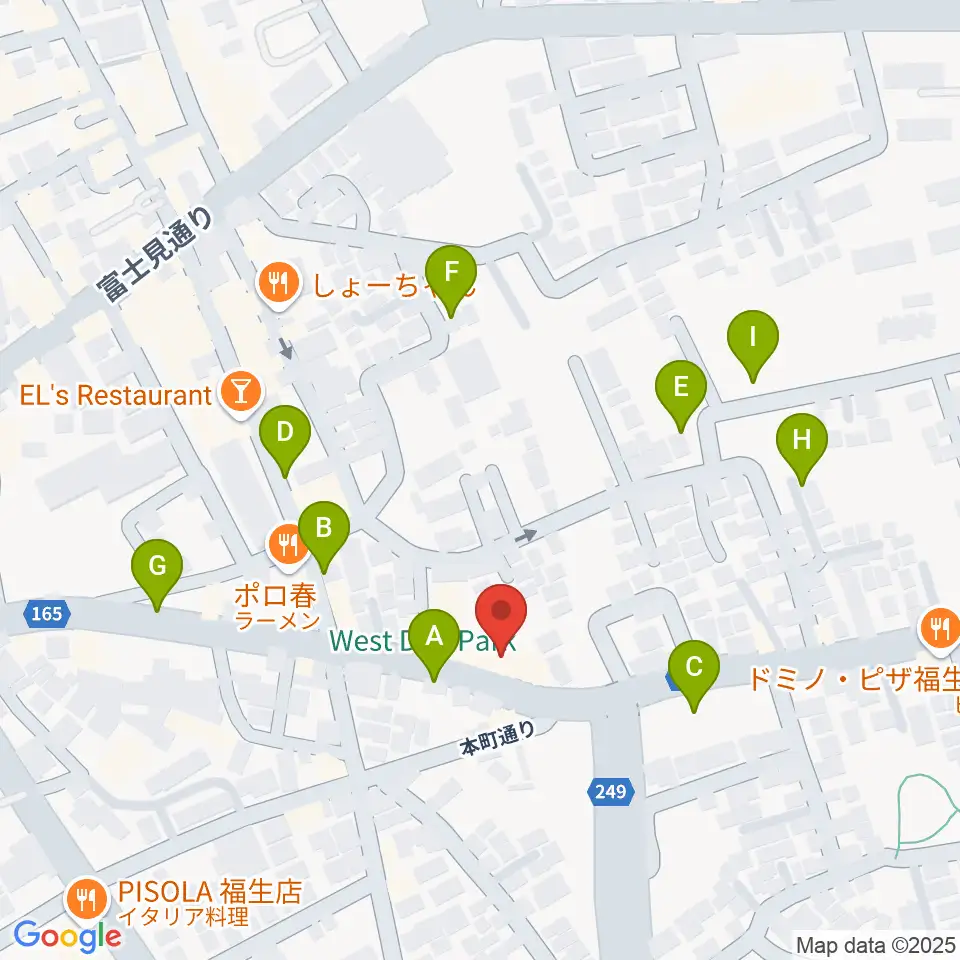 キャットロック周辺の駐車場・コインパーキング一覧地図
