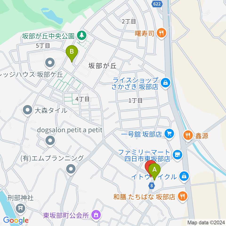 スタジオウッドボックス周辺の駐車場・コインパーキング一覧地図